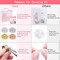 300 Pieces Bangle Bracelets Making Kit, Charm Bracelet Making Kit with Expandable Bangles, Charms, Jump Rings and Pliers for Jewelry Making Bangle Bracelets (with Gift Box and Tools)